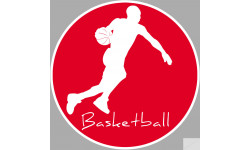 Basketball - 20cm - Sticker/autocollant