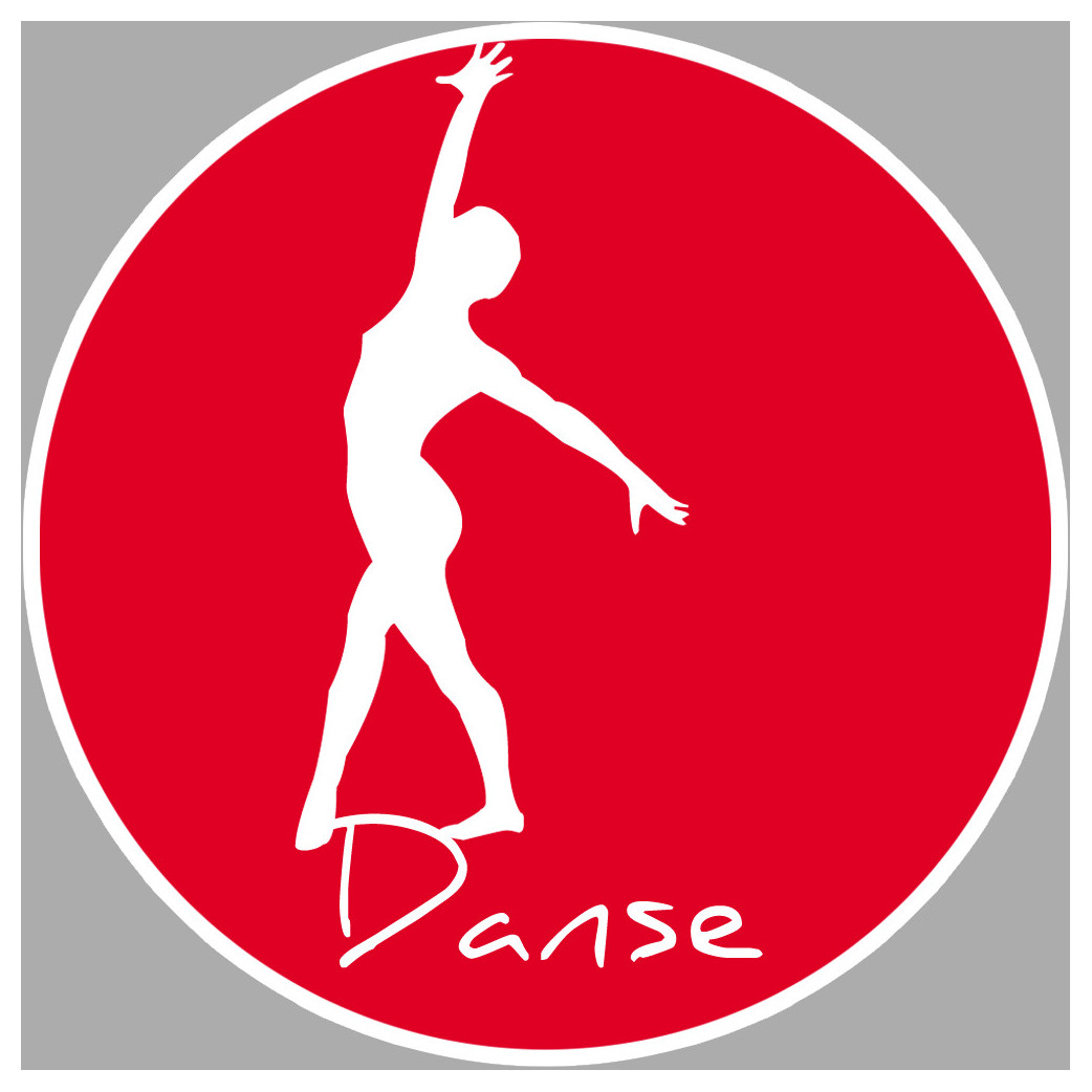 Danse classique - 5cm - Sticker/autocollant