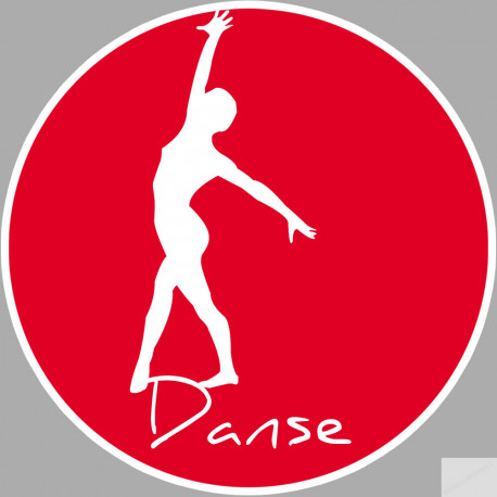 Danse classique - 5cm - Sticker/autocollant