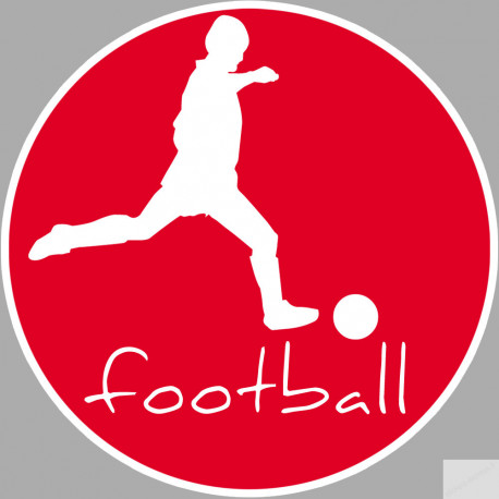 Football - 5cm - Sticker/autocollant