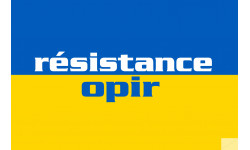 Ukraine résistance opir - 10cm - Sticker/autocollant