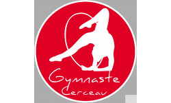 Gymnastique Cerceau - 15cm - Sticker/autocollant