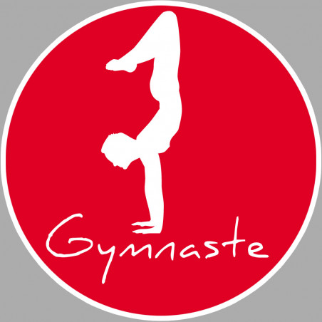 Gymnastique Sol - 5cm - Sticker/autocollant