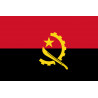 Drapeau Angola - 19.3 x 13 cm - Sticker/autocollant