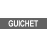 GUICHET GRIS - 29x7cm - Sticker/autocollant