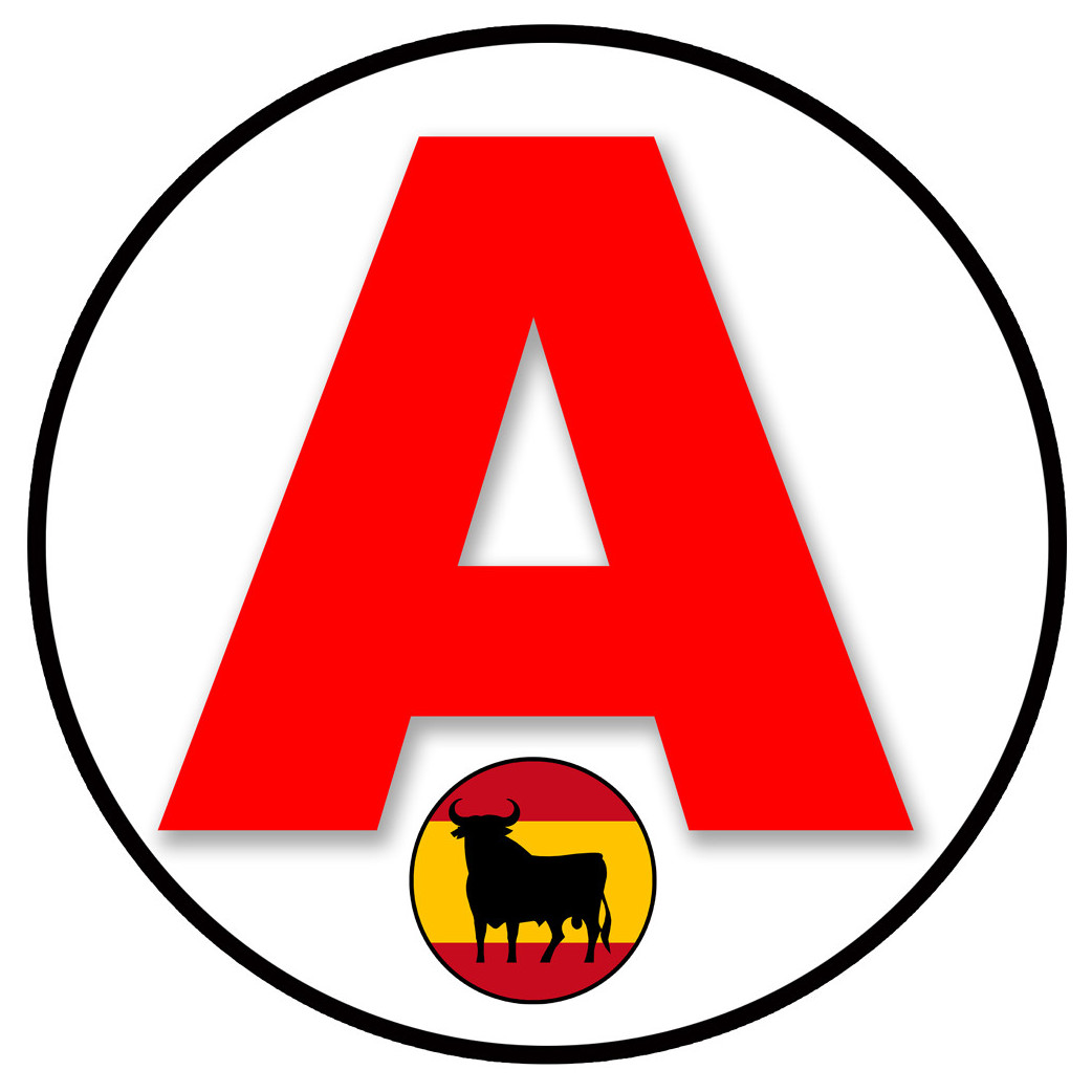 A Espagnol taureau - 15cm - Sticker/autocollant