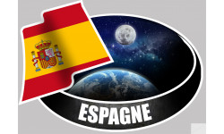 ESPAGNE - 10x14cm - Sticker/autocollant