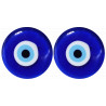 Oeil bleu Nazar boncuk - 2 stickers de 5cm - Sticker/autocollant