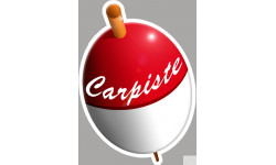 bouchon de carpiste - 5x3.5cm - Sticker/autocollant