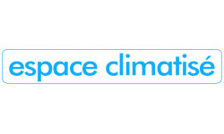 espace climatisé - 29x5cm - Sticker/autocollant