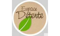 détente espace - 20cm - Sticker/autocollant