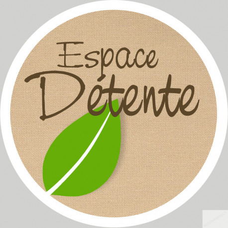 détente espace - 20cm - Sticker/autocollant