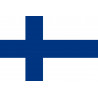 Drapeau Finlande - 19.5x13cm - Sticker/autocollant