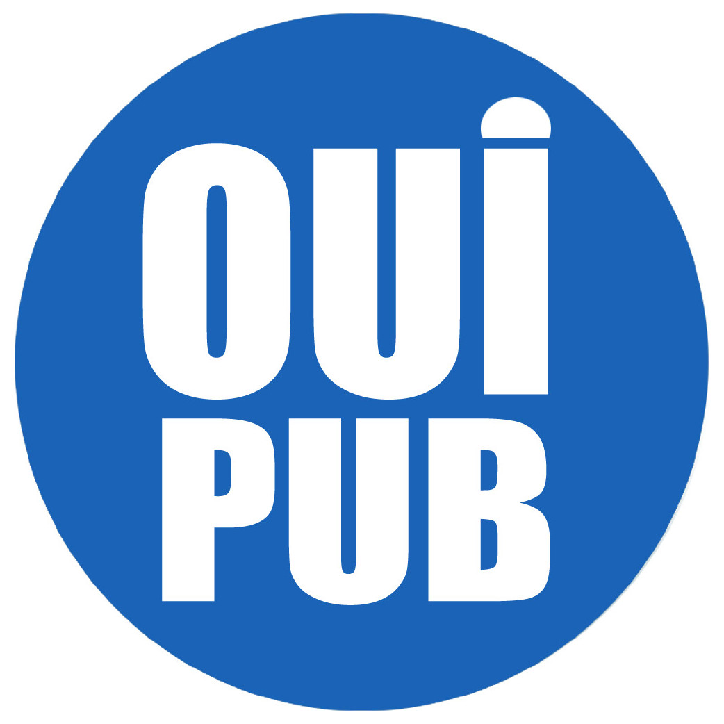 oui pub - 5cm - Sticker/autocollant