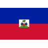 Drapeau Haiti - 19.5x13cm - Sticker/autocollant