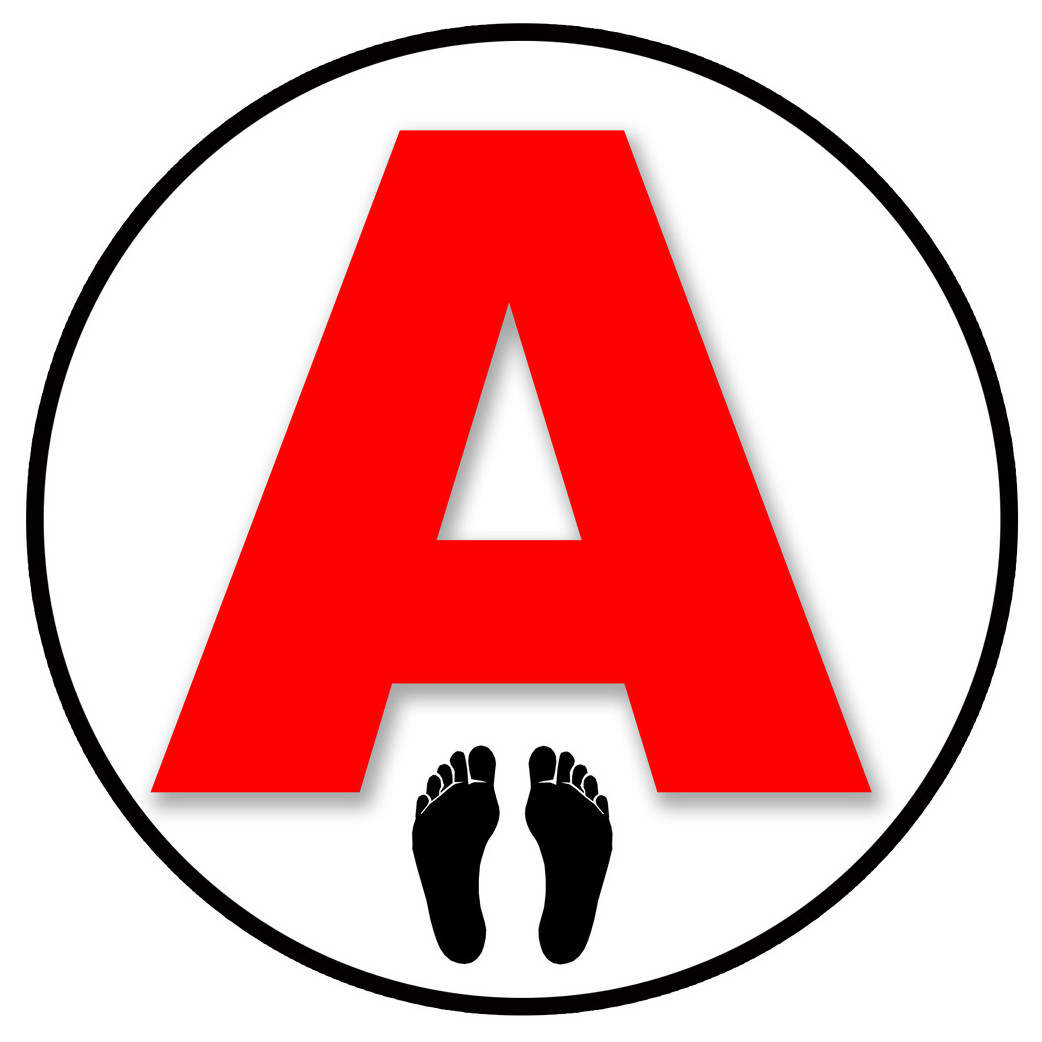 A pieds noirs - 15cm - Sticker/autocollant