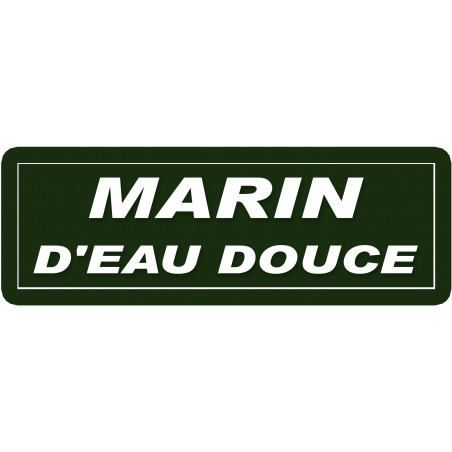 marin d'eau douce - 29,5x10,5cm - Sticker/autocollant