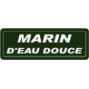 marin d'eau douce - 29,5x10,5cm - Sticker/autocollant