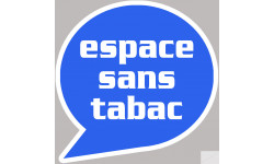 espace sans tabac - 20cm - Sticker/autocollant