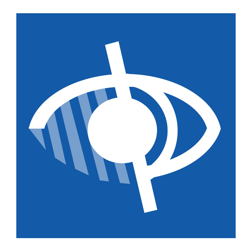 accessibilité handicapé malvoyant - 20cm - Sticker/autocollant