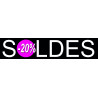 solde design 20% - 26x6cm - Sticker/autocollant