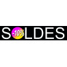 solde design 10% - 26x6cm - Sticker/autocollant