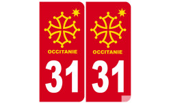 immatriculation 82 Occitanie - Sticker/autocollant