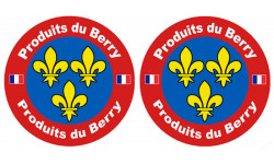 Produits du Berry - 2fois 10cm - Sticker/autocollant