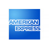 Paiement carte Américan Express accepté - 10x6cm - Sticker/autocollant