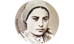 Bernadette Soubirous (5x5cm) - Sticker/autocollant