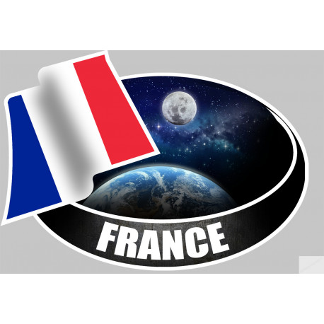 FRANCE - 10x14cm - Sticker/autocollant