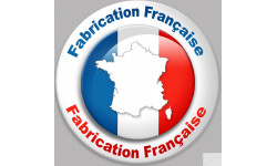 Fabrication Française - 10x10cm - Sticker/autocollant