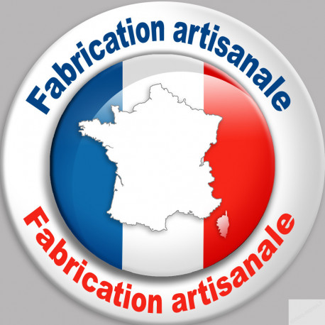 Fabrication artisanale - 20x20cm - Sticker/autocollant