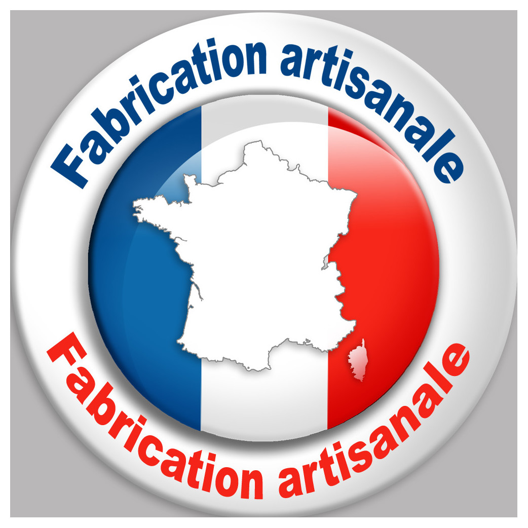 Fabrication artisanale - 10x10cm - Sticker/autocollant