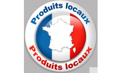 Produits locaux - 20x20cm - Sticker/autocollant