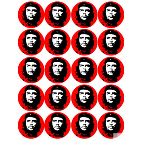 Ernesto "Che" Guevara (20 fois 5cm) - Sticker/autocollant