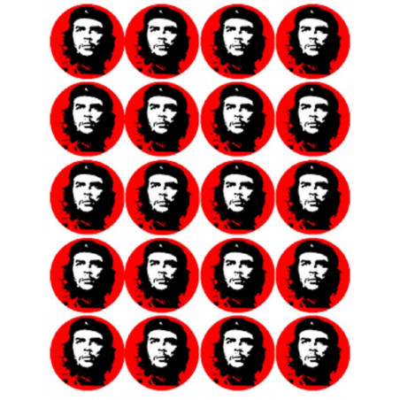 Ernesto "Che" Guevara (20 fois 5cm) - Sticker/autocollant