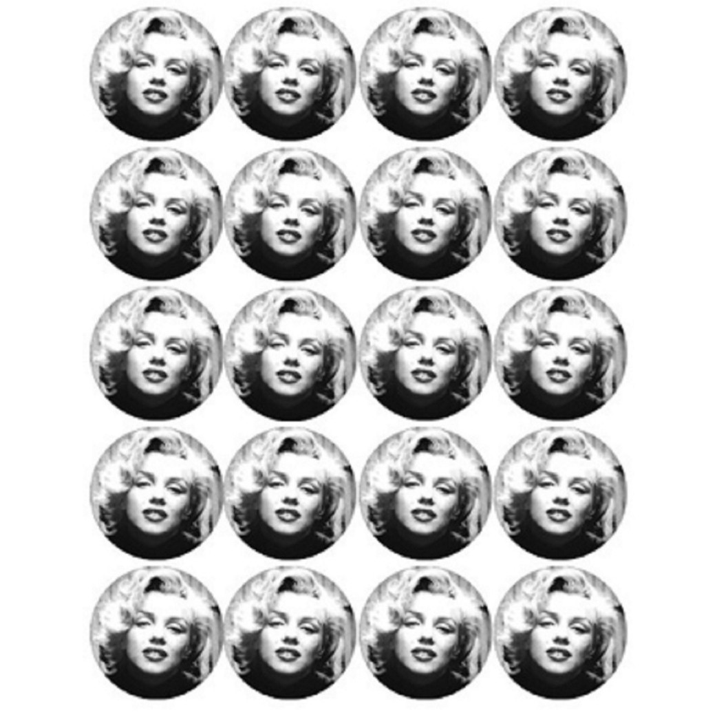 Marilyn Monroe (20 fois 9 cm) - Sticker/autocollant