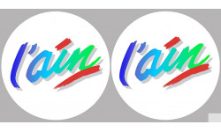 l'Ain 01 (2 fois 10cm) - Sticker/autocollant
