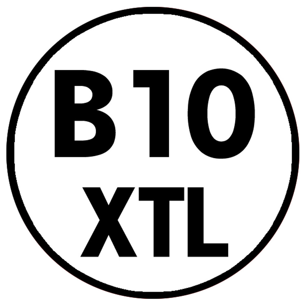 B10 - XTL - 5x5cm - Sticker/autocollant