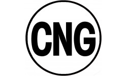 CNG - 5x5cm - Sticker/autocollant