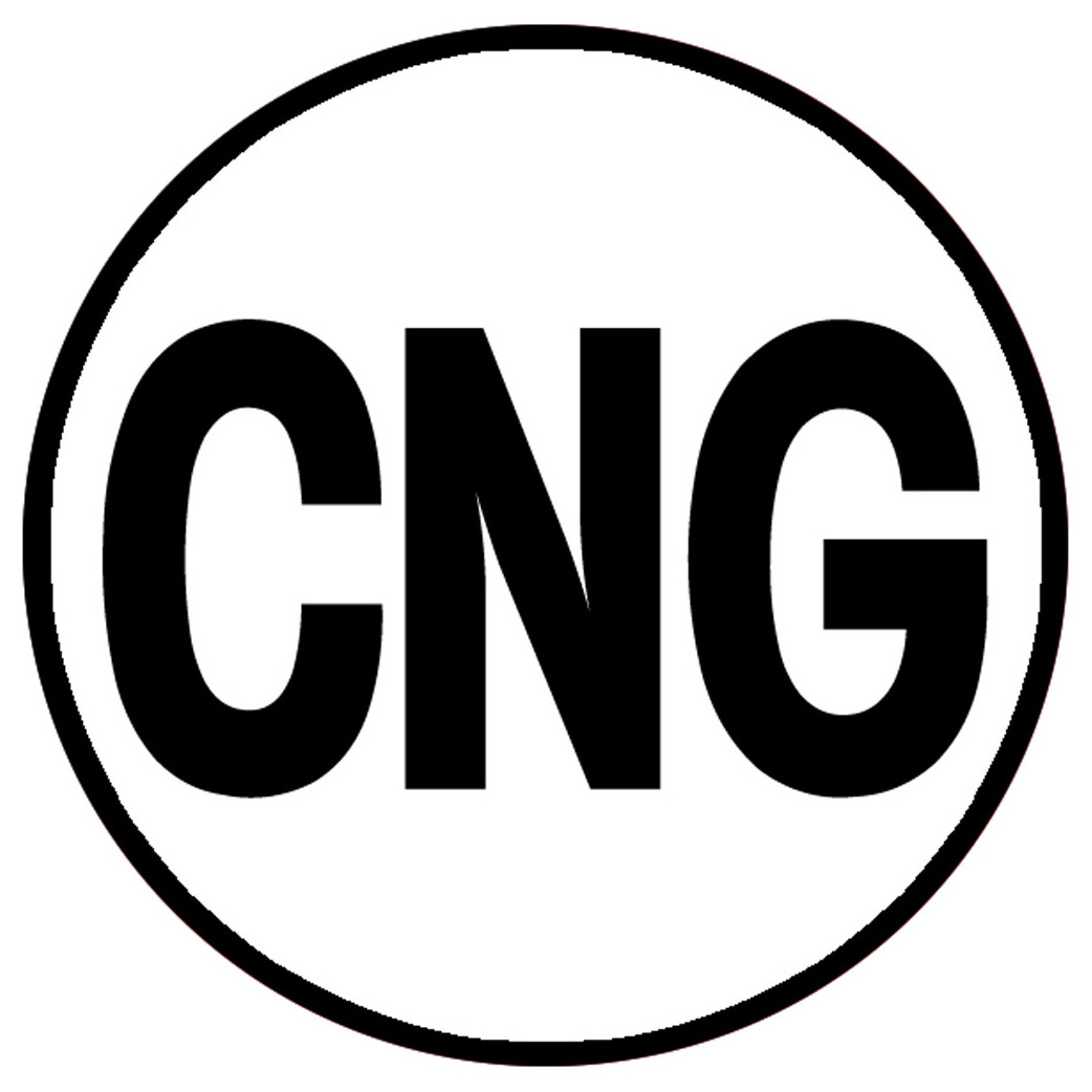 CNG - 10x10cm - Sticker/autocollant
