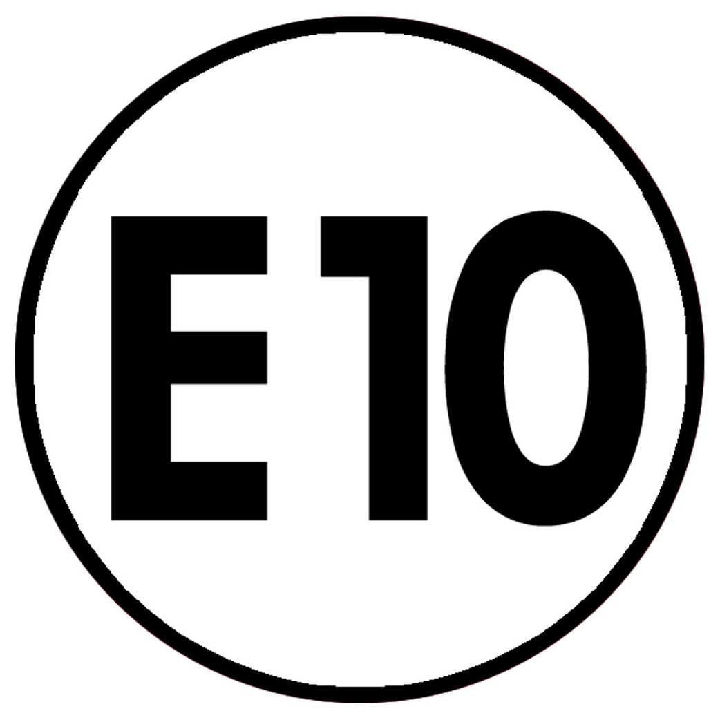 E10 - 10x10cm - Sticker/autocollant