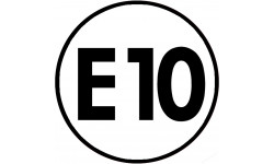 E10 - 10x10cm - Sticker/autocollant