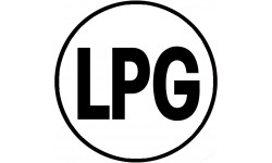 LPG - 5x5cm - Sticker/autocollant