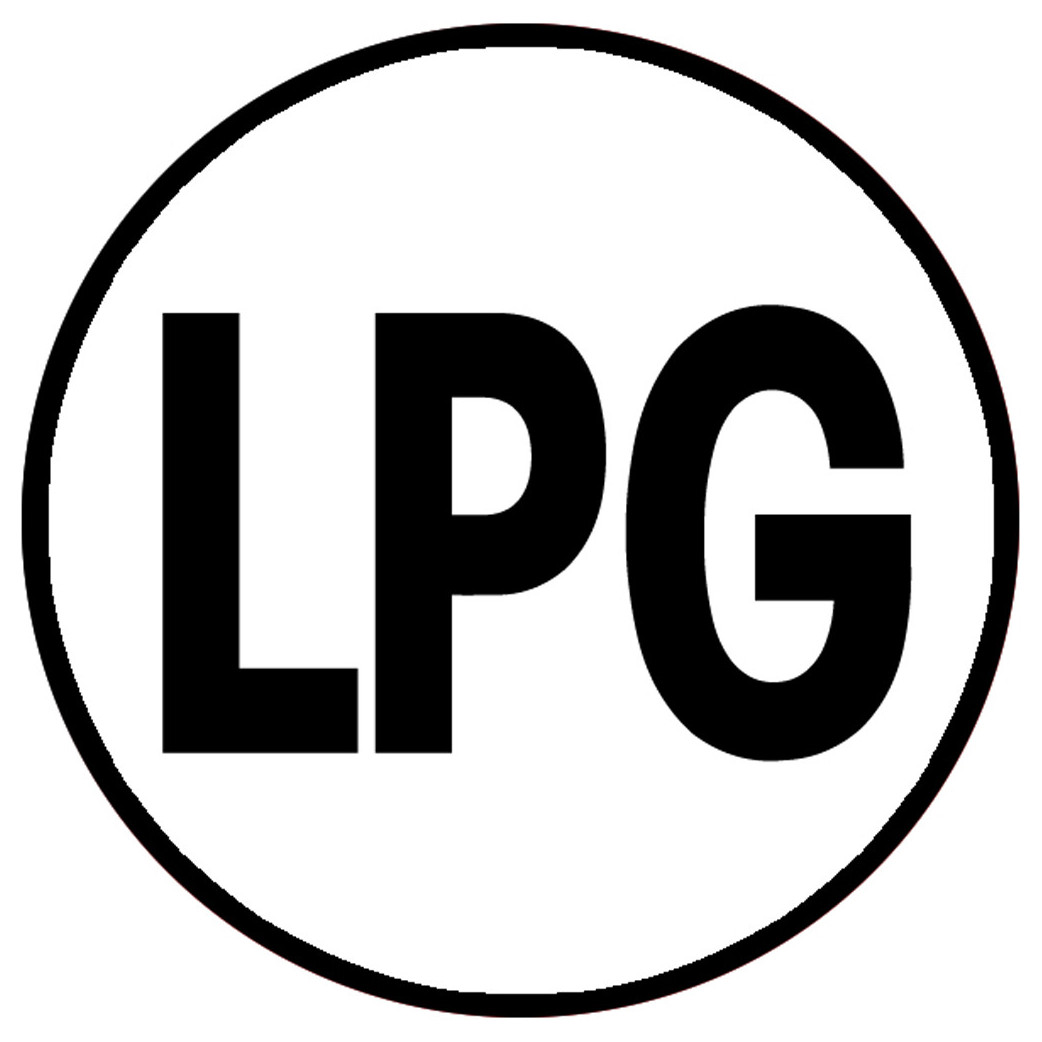 LPG - 20x20cm - Sticker/autocollant