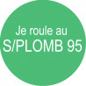 SANS PLOMB 95 - 15cm - Sticker/autocollant