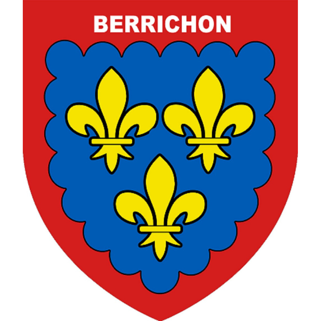 Blason Berrichon - 10x8.5cm - Sticker/autocollant