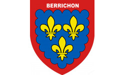 Blason Berrichon - 10x8.5cm - Sticker/autocollant