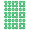 Série PRO SANS PLOMB 95 - 48 stickers de 2.8cm - Sticker/autocollant
